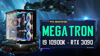 PC Megatron CPU Intel Core I9 10900K - GPU GeForce RTX 3090