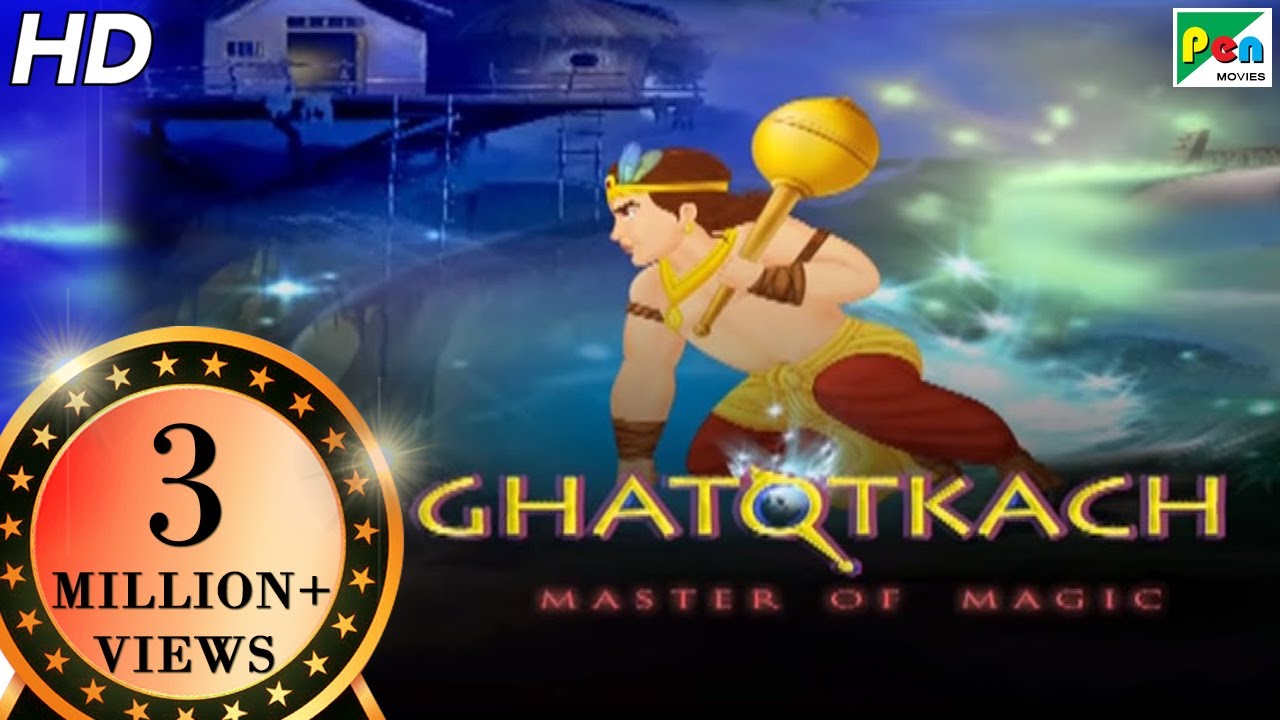 Ghatotkach Full Animated Movie 2019 | Animated Movies For Kids | Pen Bhakti | Children's Day Sp