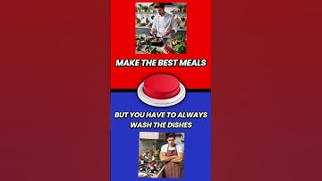 WOULD YOU PRESS THE BUTTON? 🔴😱 (Part 50) #wouldyourather #button #red #quiz #challenge #game #funny