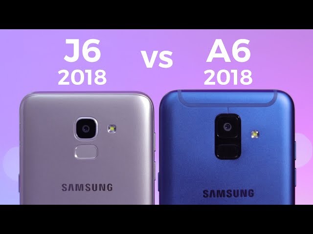 So sánh Galaxy A6 và J6 2018 - Cùng một cấu hình mà chênh 1,5 triệu?