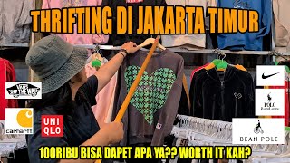 100RIBU DAPET 3 KAOS! APA AJA KIRA KIRA? WORTH IT??  THRIFTING JAKARTA TIMUR JATINEGARA