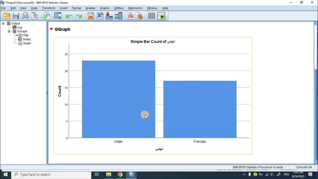 how-to-do-bar-chart-using-spss-youtube