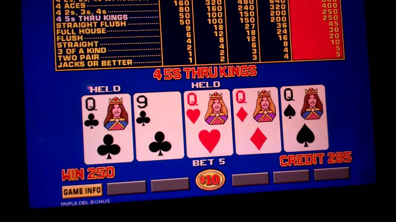 video poker jackpot - YouTube
