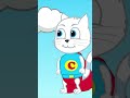 Superhéroe Salva Gatos 😻😻😻 Familia de Gatos Dibujos Animados Para Niños #animados