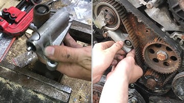 COMPRESS and RESET “hydraulic timing belt tensioner” 1.8t volkswagen audi