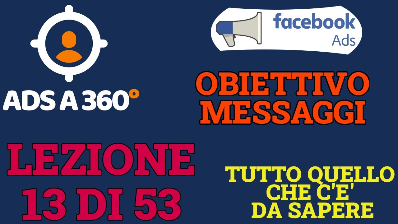 Facebook Ads Pro | Lezione 13 di 53 - Obiettivo della Campagna ...