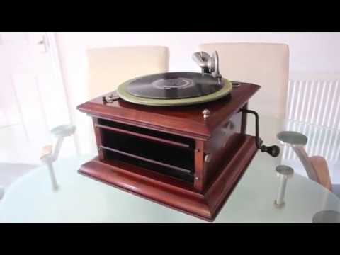 Mira Harry Fay: I Do Like To Be Beside The Seaside C1910 Columbia Eclipse Hornless Gramophone en YouTube