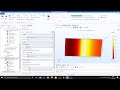 conduction | convection | radiation time dependent heat transfer problem | COMSOL Multiphysics