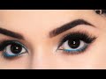 Simple eyemakeup with 2 kaajals  beginner friendly  chandrika