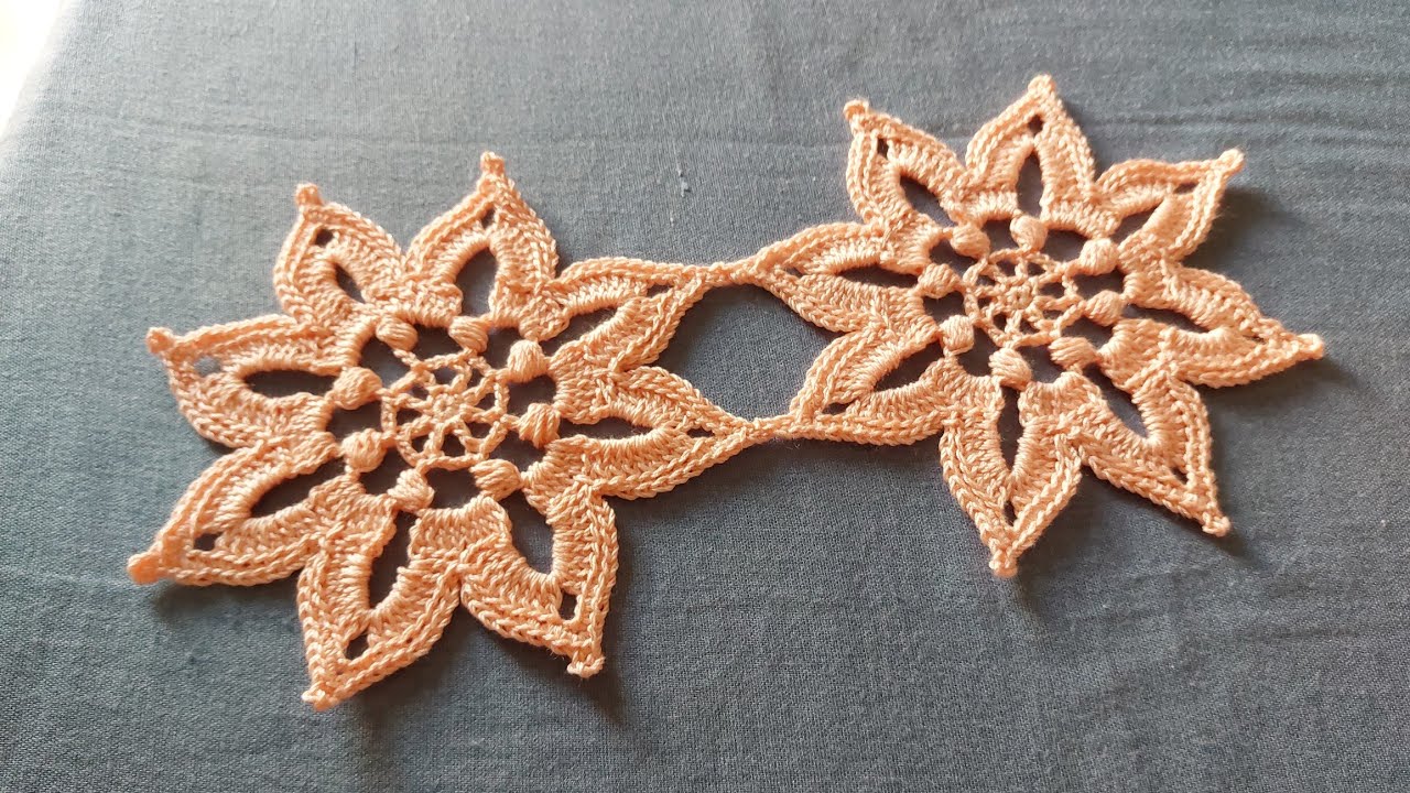 Harika bir dantel motif ! Yatak örtüsü, Salon takımı, Runner, masa örtüsü vs.