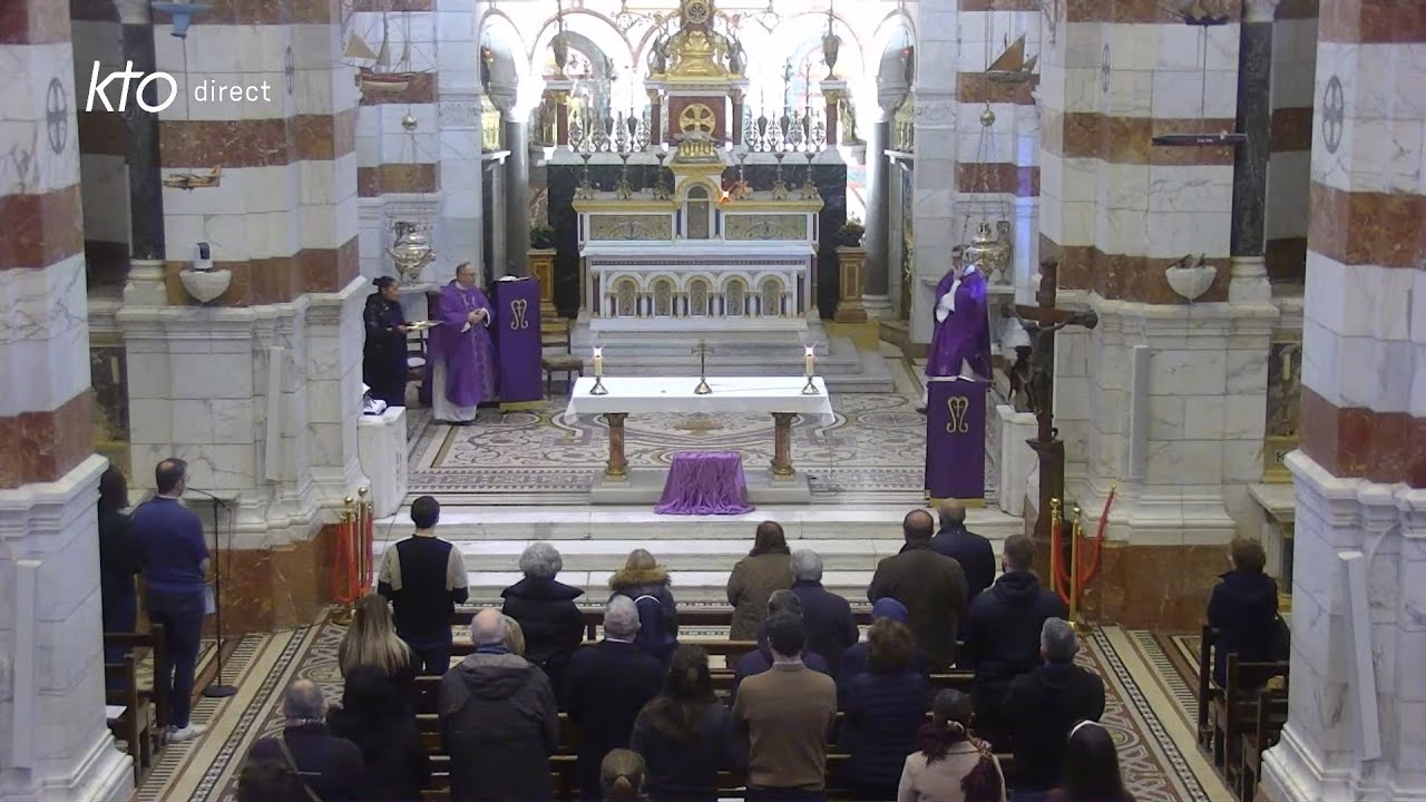 Laudes et messe Notre-Dame de la Garde du 14 février 2024 - YouTube