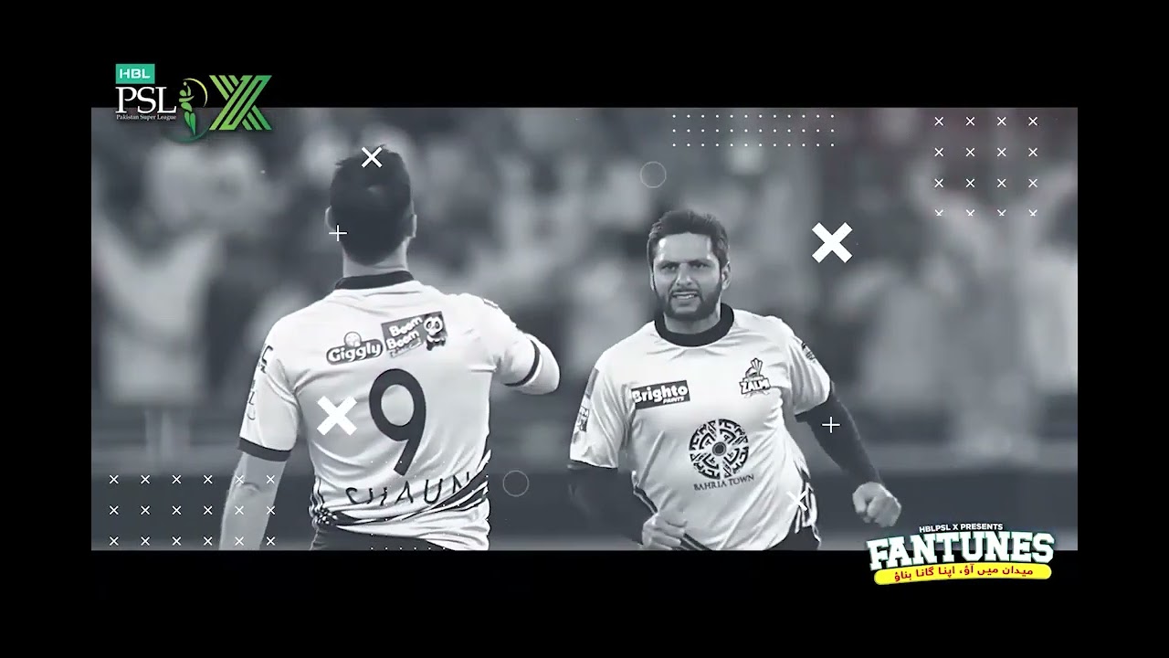 My Anthem for PSL 10.😎🥰