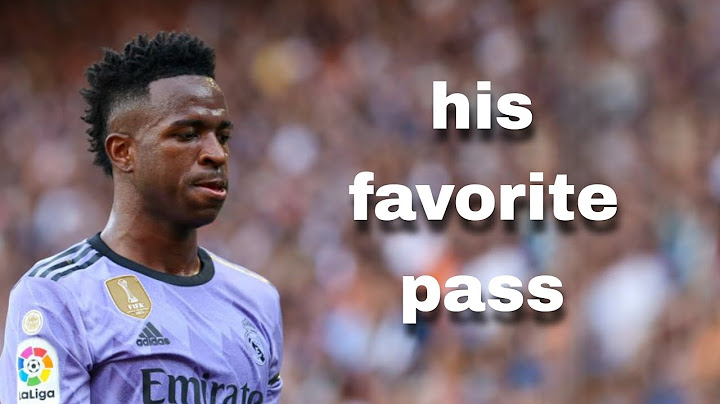 Vinicius Jr keeps trying this pass...
