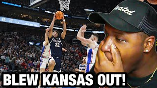 DBlair Reacts To Gonzaga vs  Kansas   Second Round NCAA tournament highlights