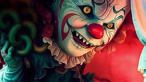 The evil clown - Stable Diffusion AI animation -  Scary Short Animation