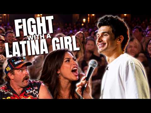 FIGHT WITH A LATINA GIRL [Full Crowd Work Show - 29 minutes] - Michael Blaustein