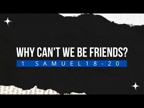 Why Can't We Be Friends | 11:00 am Contemporary Service | 10/2/22