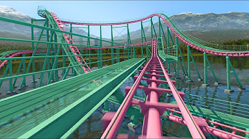 Custom Jet Coaster 2 - Preview POV - NoLimits 2 Roller Coaster Simulation