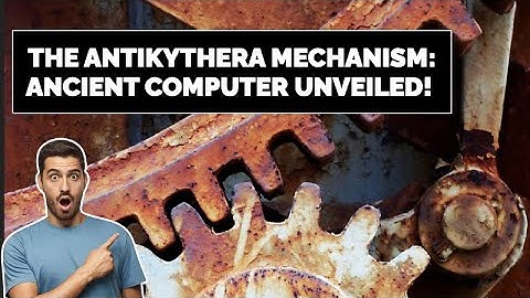 The Antikythera Mechanism: Ancient Computer Unveiled! #AntikytheraEnigma #ancienttechnology