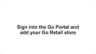 Moneris Go POS Retail - Sign in and add your store