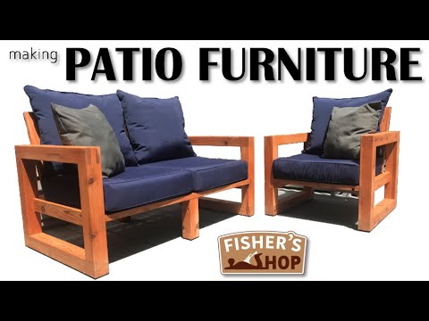 Woodworking: Making Patio Furniture