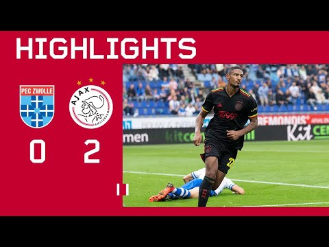 Zwolle Ajax Goals And Highlights
