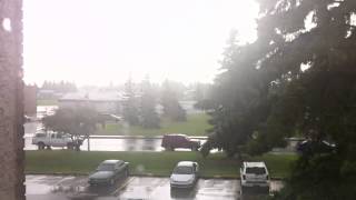 Edmonton Severe Weather - June 12, 2013