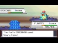 Pokmon soul silver  third battle vs rival ugly