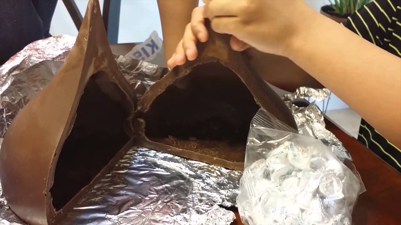 Unboxing The Worlds Largest Hershey Kiss YouTube