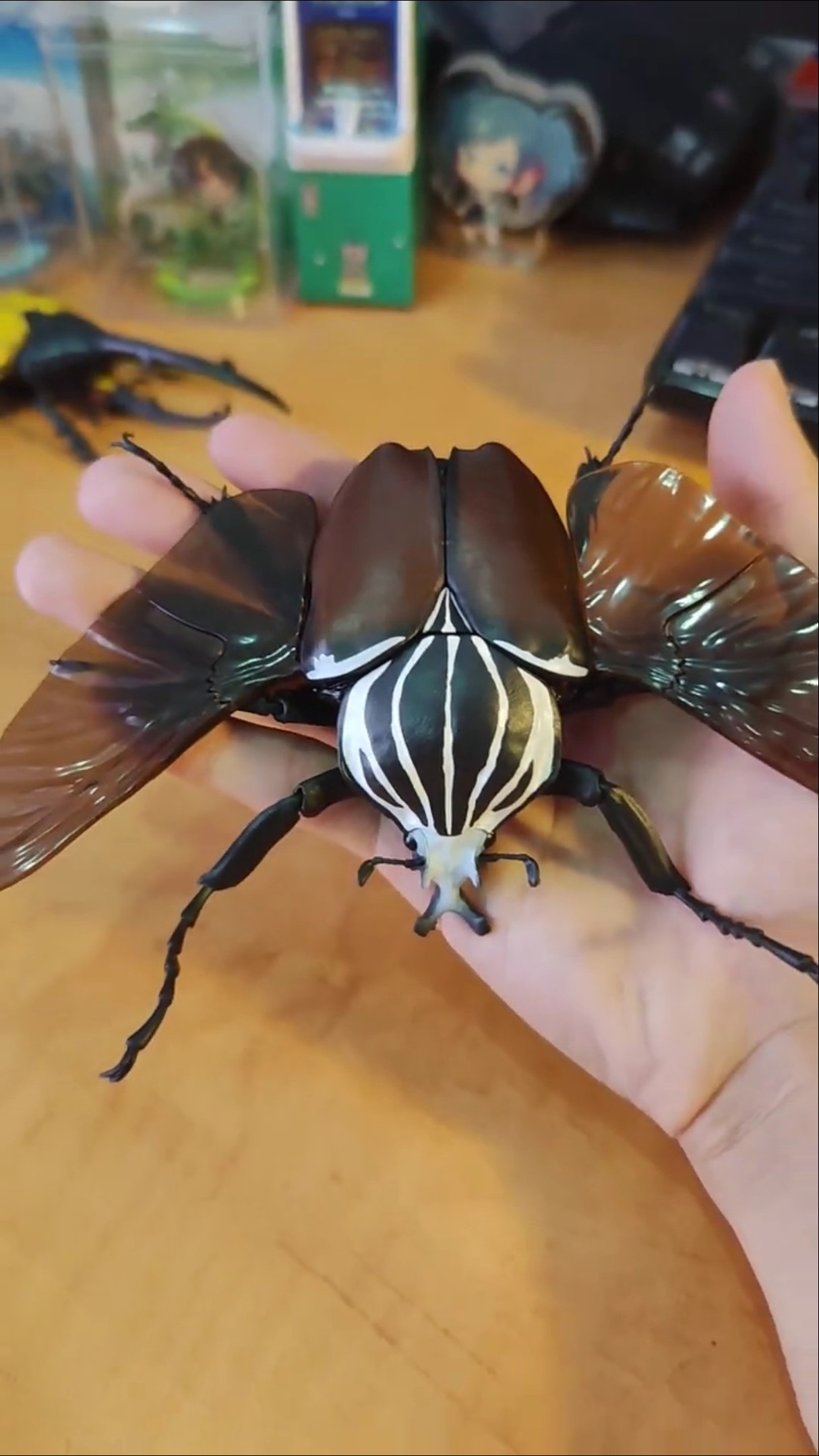 BANDAI いきもの大図鑑 - ゴライアスオオツノハナムグリ Goliath