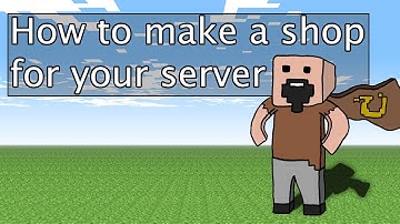 How to create a server sign shop. Essentials bukki