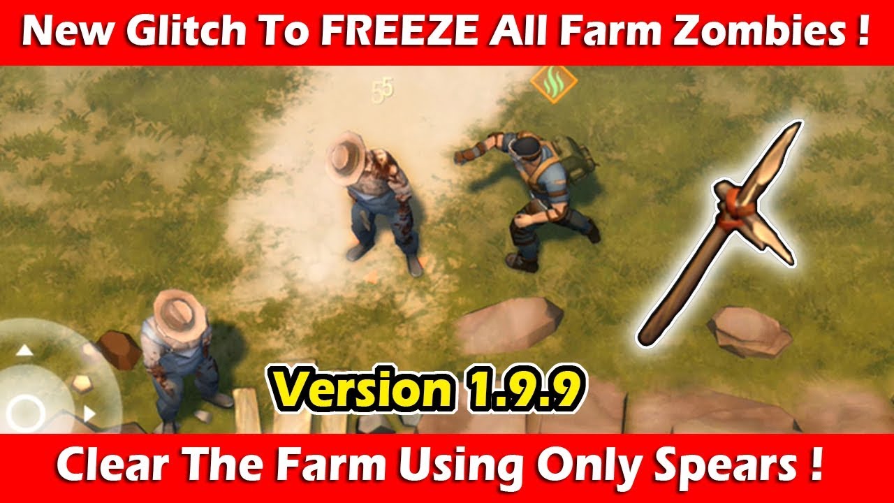 New Glitch To FREEZE All "Farm" Zombies (1.9.9) ! Last Day On Earth Survival