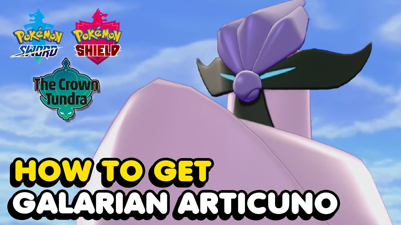 How to Catch Galarian Articuno - Pokemon Sword & Shield (DLC