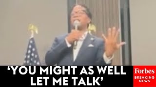 Wesley Bell Fights To Yell Over Crowd After He's Grilled On Pro-Israel Lobbying Group AIPAC