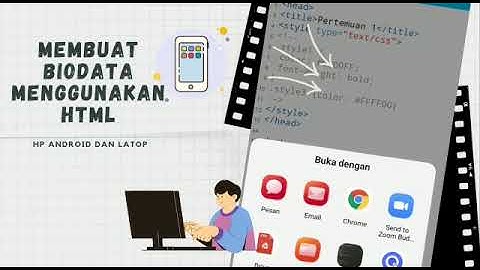 Membuat Biodata Siswa Menggunakan HTML