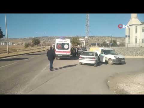 İki Aracın Çarpışması Sonucu 1 Kişi Yaralandı