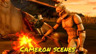 All clone trooper Cameron scenes - The Clone Wars