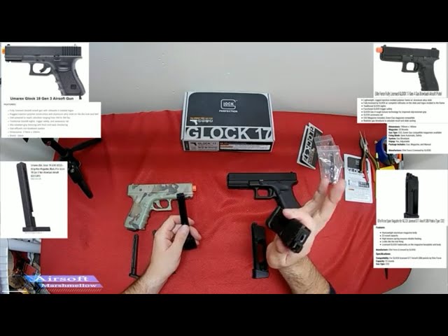 Elite Force GLOCK 17 GEN. 3 GBB - Airsoft Unboxing & Review 