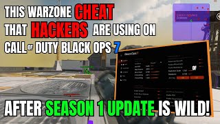 This WARZONE CHEAT that HACKERS are using on Call of Duty Black Ops 7 Season 1 Update is WILD!