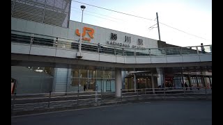 station : JR勝川駅　2021.2.13