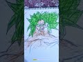 Broly drawing from dragon balll🐲🐉🔴