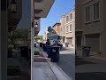 Spartan 300 demo garbage truck for The Town Of Gilbert AZ collecting recycling in 85295 thursday