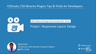 4.  Project- Responsive Layout  Design [MDL Grids]