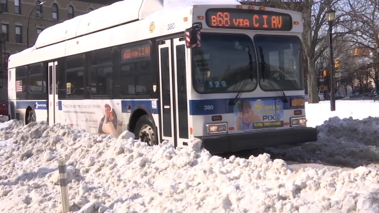NYC Transportation Changes After Heavy Snow - YouTube