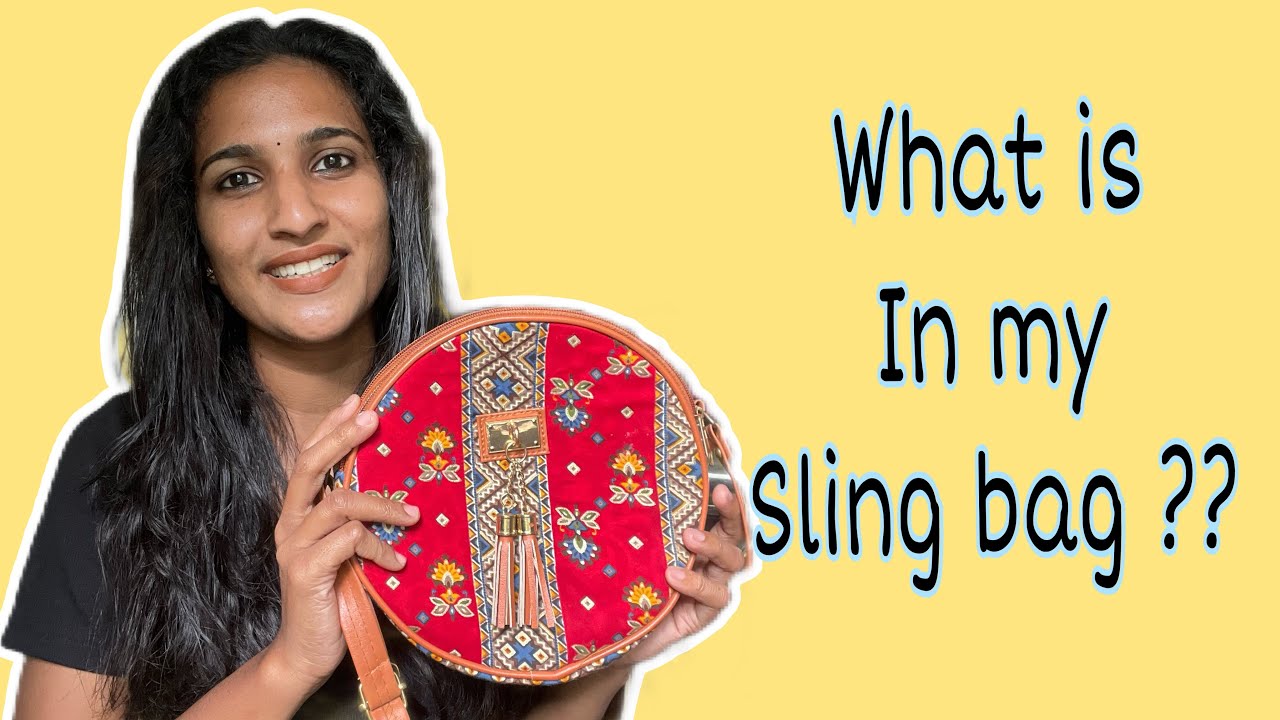 Whats in my sling bagmalayalam YouTube