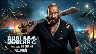 Bholaa 2 - Full Movie 2024 Ajay Devgn Abhishek Bachchan Tabu New Hindi Full Action Movie