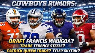 Dallas Cowboys TRADE BOMB: Patrick Queen to Dallas? Terence Steele on the BLOCK! 2025 Draft Secrets