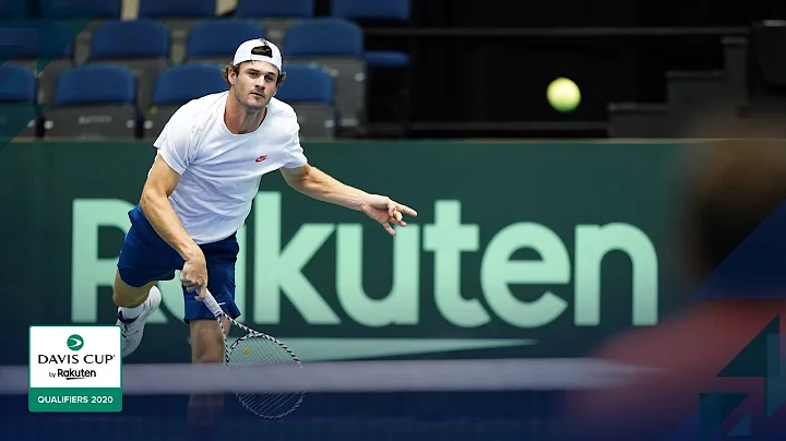 Tommy Paul vs Reilly Opelka Practice Session | Dav...