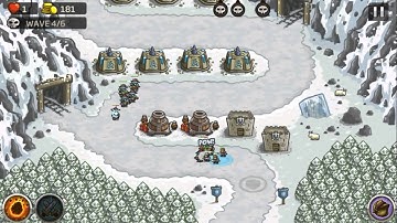 Kingdom Rush - Coldstep Mines(level 7) [HD] - "Veteran-Heroic" 25#Walkthrough