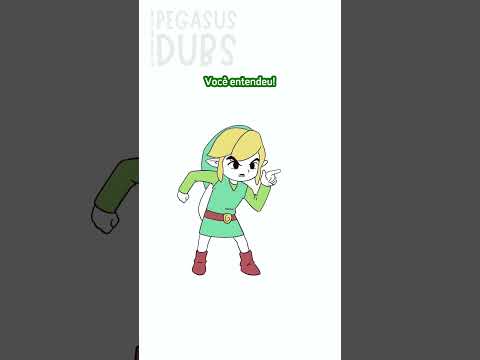 O Bixo Papão - Zelda #shorts #zelda #shortsviral #fandub